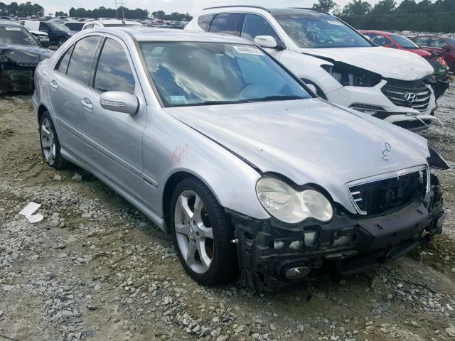 WDBRF52H77E024409 - 2007 MERCEDES-BENZ C 230 SILVER photo 1