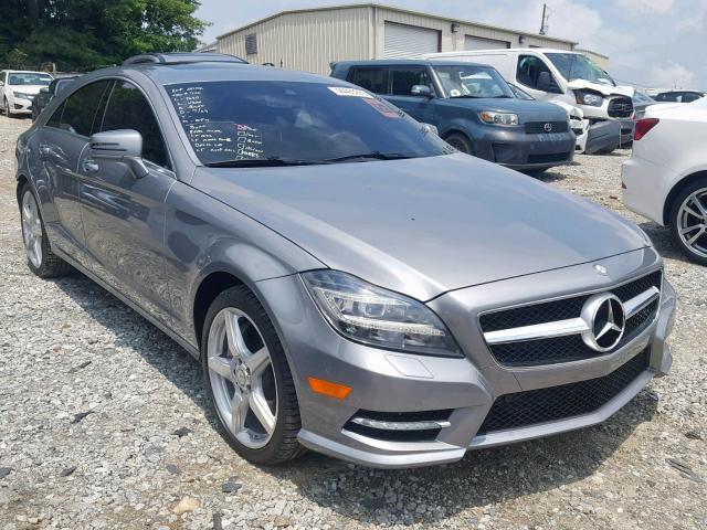 WDDLJ7DB3EA108280 - 2014 MERCEDES-BENZ CLS 550 SILVER photo 1