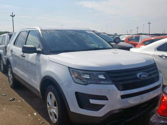 1FM5K8AR4GGB65610 - 2016 FORD EXPLORER P WHITE photo 1