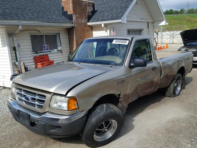 1FTYR10U12TA68388 - 2002 FORD RANGER TWO TONE photo 2