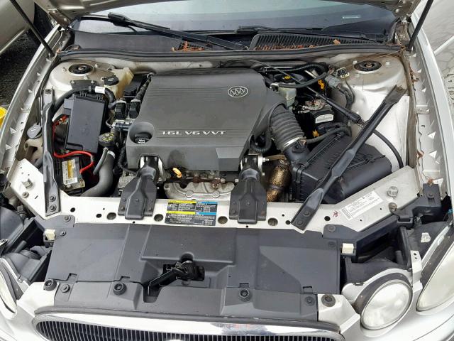 2G4WE587571201204 - 2007 BUICK LACROSSE C SILVER photo 7