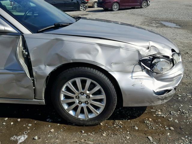 2G4WE587571201204 - 2007 BUICK LACROSSE C SILVER photo 9