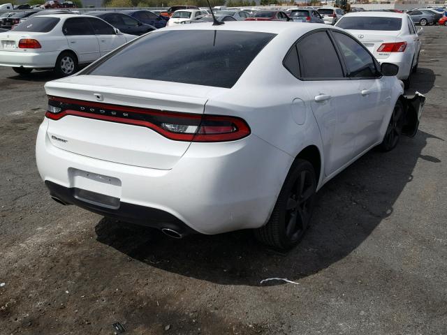 1C3CDFBB4GD657006 - 2016 DODGE DART SXT WHITE photo 4