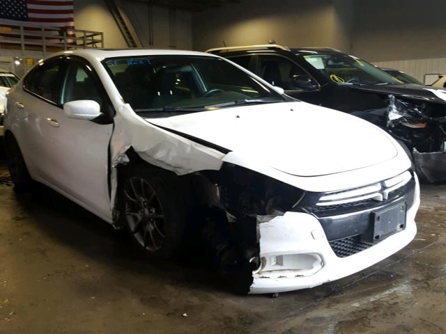 1C3CDFBHXDD219350 - 2013 DODGE DART SXT WHITE photo 1