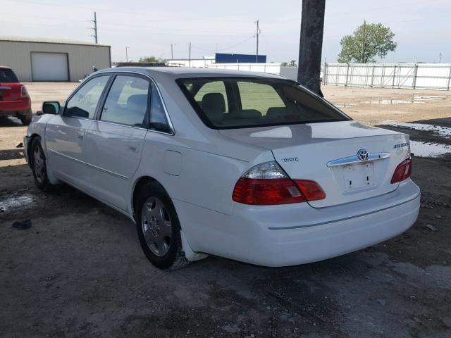 4T1BF28B93U303263 - 2003 TOYOTA AVALON XL WHITE photo 3