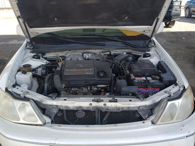 4T1BF28B93U303263 - 2003 TOYOTA AVALON XL WHITE photo 7