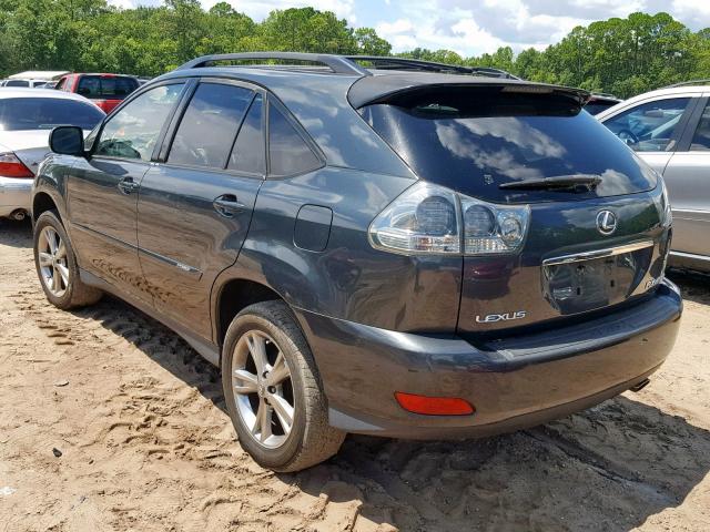 JTJGW31U572002516 - 2007 LEXUS RX 400H GRAY photo 3