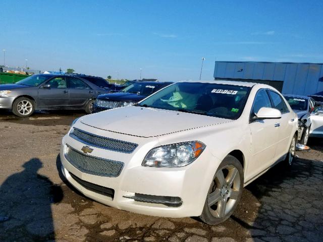 1G1ZC5E07CF241200 - 2012 CHEVROLET MALIBU 1LT 白色 照片 2