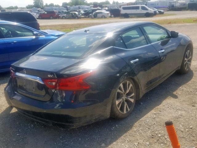 1N4AA6AP1HC372480 - 2017 NISSAN MAXIMA 3.5 BLACK photo 4