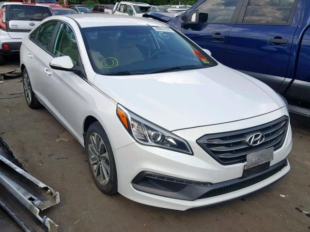 5NPE34AFXGH291871 - 2016 HYUNDAI SONATA SPO WHITE photo 1