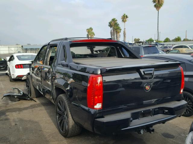 3GYFK62898G213024 - 2008 CADILLAC ESCALADE E BLACK photo 3