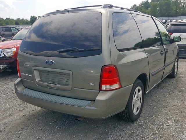 2FMZA51615BA42733 - 2005 FORD FREESTAR S GREEN photo 4