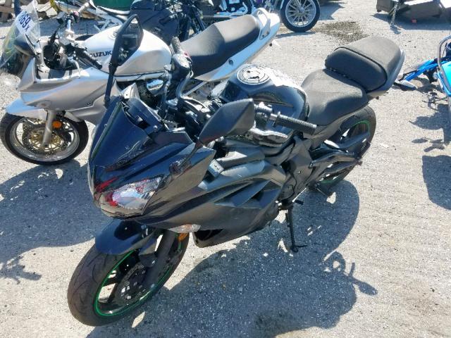 JKAEXEE15GDA22737 - 2016 KAWASAKI EX650 E BLACK photo 2