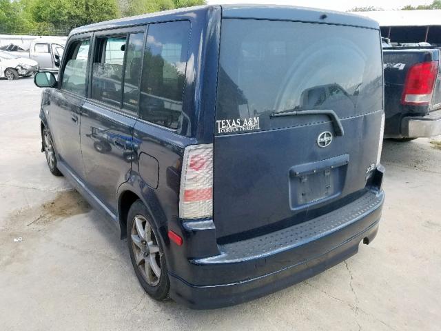 JTLKT324864121978 - 2006 TOYOTA SCION XB 蓝色 照片 3