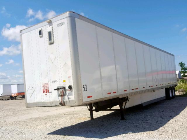 1JJV532D5CL736046 - 2012 WABASH TRAILER WHITE photo 3