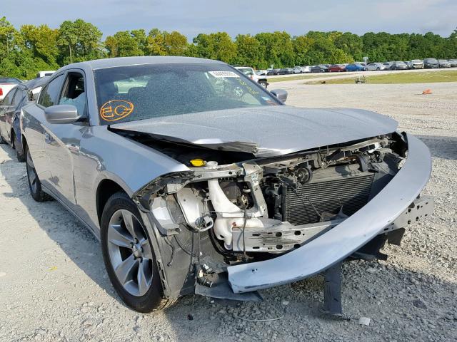 2C3CDXHG0GH317508 - 2016 DODGE CHARGER SX GRAY photo 1