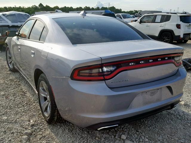 2C3CDXHG0GH317508 - 2016 DODGE CHARGER SX GRAY photo 3