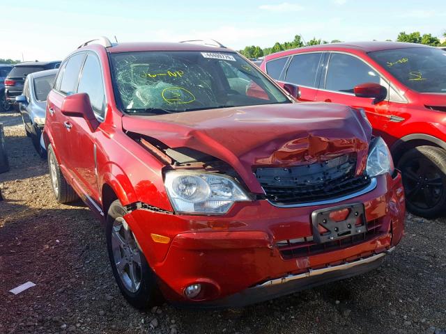 3GNAL3E54CS582884 - 2012 CHEVROLET CAPTIVA SP RED photo 1