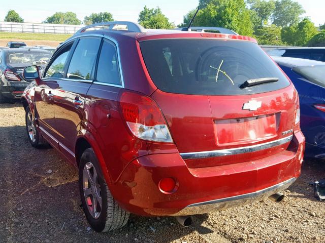 3GNAL3E54CS582884 - 2012 CHEVROLET CAPTIVA SP RED photo 3