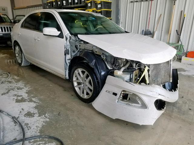 3FAHP0JG9AR225437 - 2010 FORD FUSION SEL WHITE photo 1