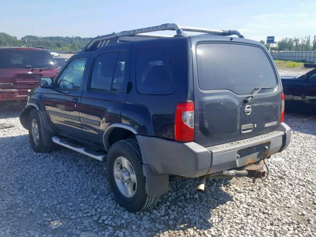 5N1ED28Y13C669618 - 2003 NISSAN XTERRA XE BLACK photo 3