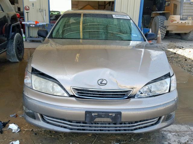 JT8BF28G4Y0264773 - 2000 LEXUS ES 300 SILVER photo 9