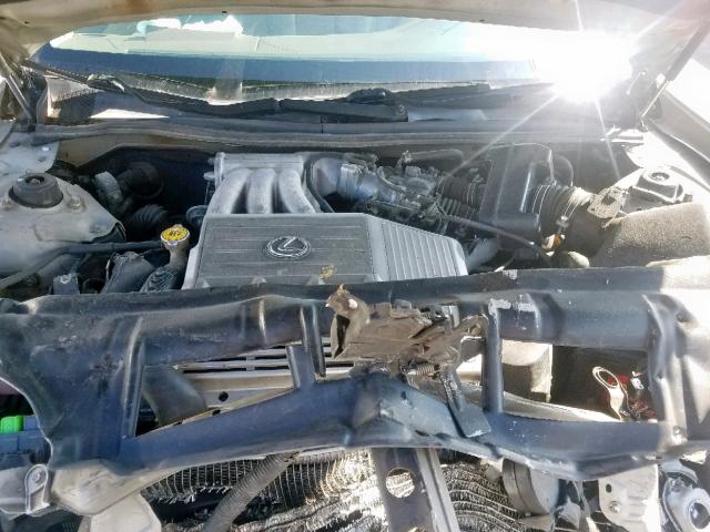 JT8BF28G010321105 - 2001 LEXUS ES 300 SILVER photo 7