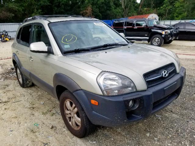 KM8JN12D37U612641 - 2007 HYUNDAI TUCSON SE GOLD photo 1