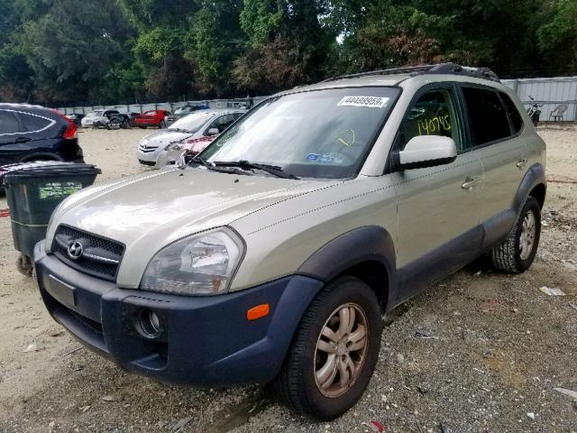 KM8JN12D37U612641 - 2007 HYUNDAI TUCSON SE GOLD photo 2