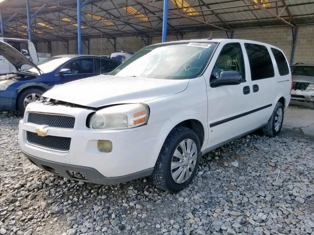 1GNDV23L56D174191 - 2006 CHEVROLET UPLANDER L WHITE photo 2