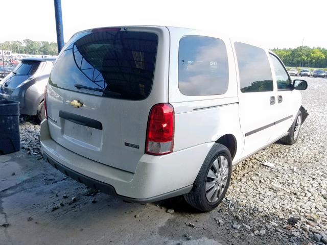 1GNDV23L56D174191 - 2006 CHEVROLET UPLANDER L WHITE photo 4