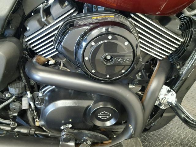 1HD4NBB19HC507038 - 2017 HARLEY-DAVIDSON XG750 RED photo 5