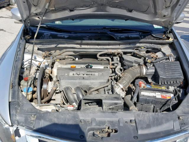 1HGCP26808A095037 - 2008 HONDA ACCORD EXL SILVER photo 7