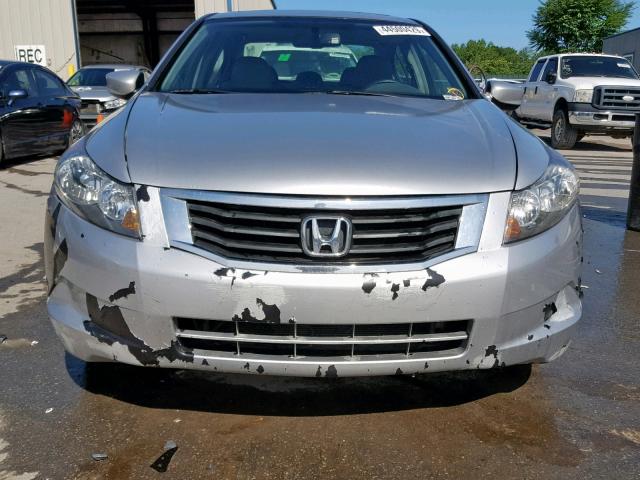 1HGCP26808A095037 - 2008 HONDA ACCORD EXL SILVER photo 9