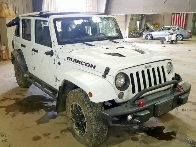 1C4BJWFG0GL143956 - 2016 JEEP WRANGLER U WHITE photo 1