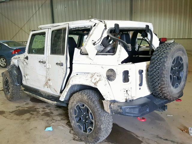 1C4BJWFG0GL143956 - 2016 JEEP WRANGLER U WHITE photo 3