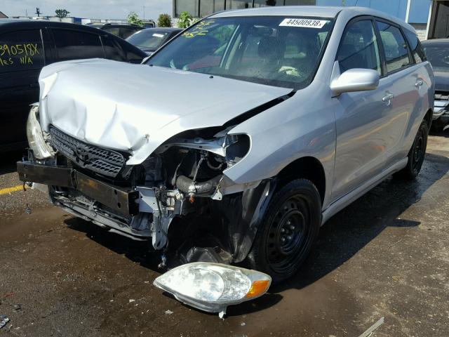 2T1KR32E17C641358 - 2007 TOYOTA COROLLA MA SILVER photo 2