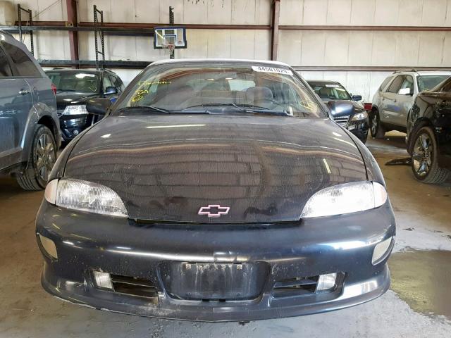 4G1JF32T7XB902453 - 1999 CHEVROLET CAVALIER Z BLACK photo 9