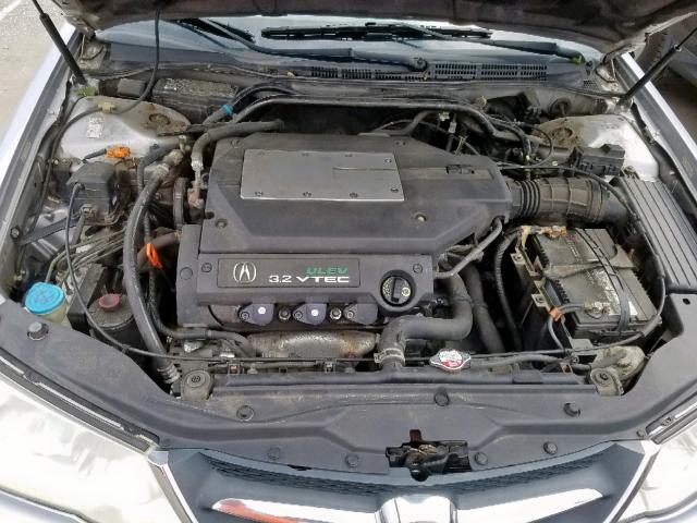 19UUA56632A050655 - 2002 ACURA 3.2TL SILVER photo 7