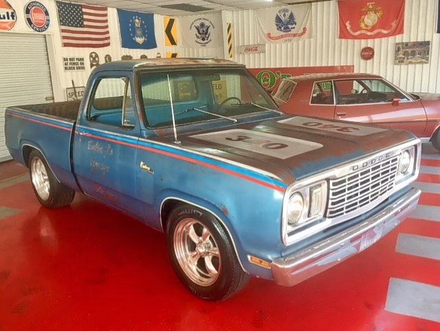 D14AE8S188022 - 1978 DODGE D100  BLUE photo 1