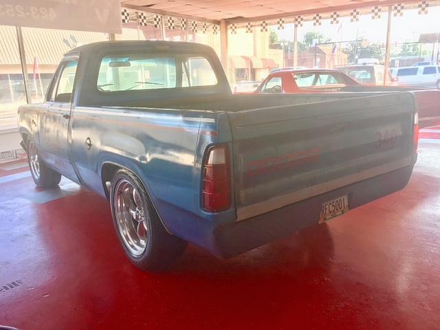 D14AE8S188022 - 1978 DODGE D100  BLUE photo 3