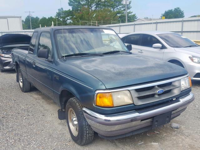 1FTCR14A7VPA40988 - 1997 FORD RANGER SUP GREEN photo 1