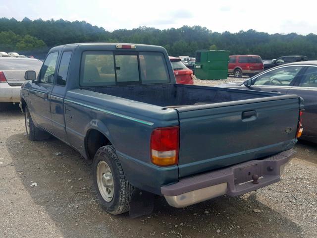 1FTCR14A7VPA40988 - 1997 FORD RANGER SUP GREEN photo 3