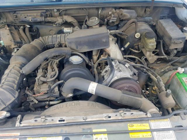 1FTCR14A7VPA40988 - 1997 FORD RANGER SUP GREEN photo 7