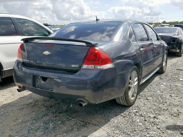 2G1WC5E3XD1139878 - 2013 CHEVROLET IMPALA LTZ GRAY photo 4