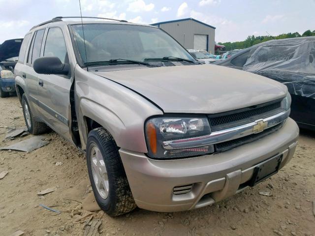 1GNDT13S432154397 - 2003 CHEVROLET TRAILBLAZE BEIGE photo 1