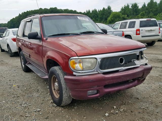 4M2ZU66E9YUJ28480 - 2000 MERCURY MOUNTAINEE RED photo 1