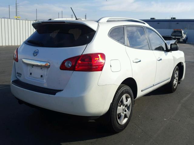 JN8AS5MT0EW600915 - 2014 NISSAN ROGUE SELE WHITE photo 4