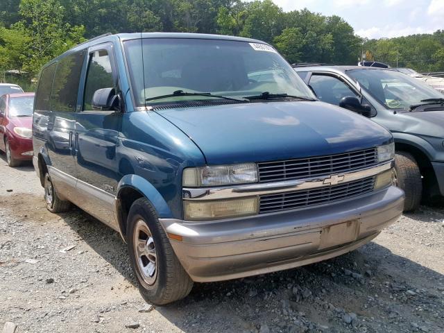 1GNDM19XX2B141023 - 2002 CHEVROLET ASTRO GREEN photo 1