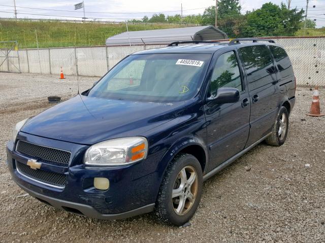 1GNDV23L25D278510 - 2005 CHEVROLET UPLANDER L BLUE photo 2